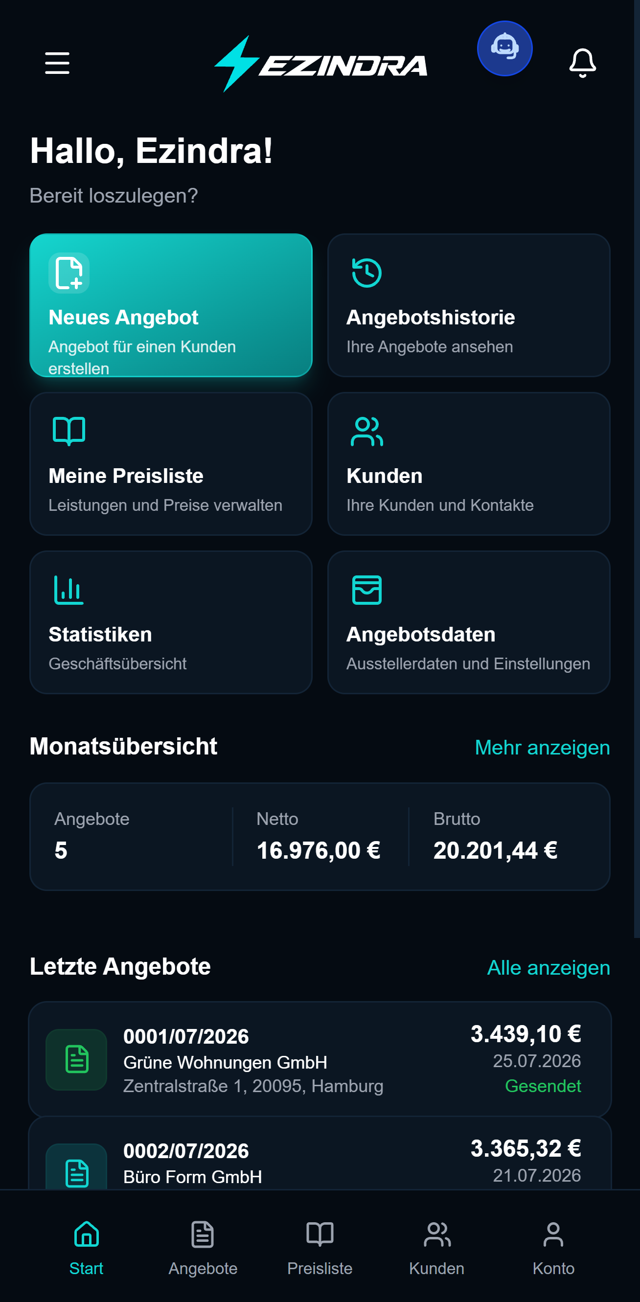 Übersicht