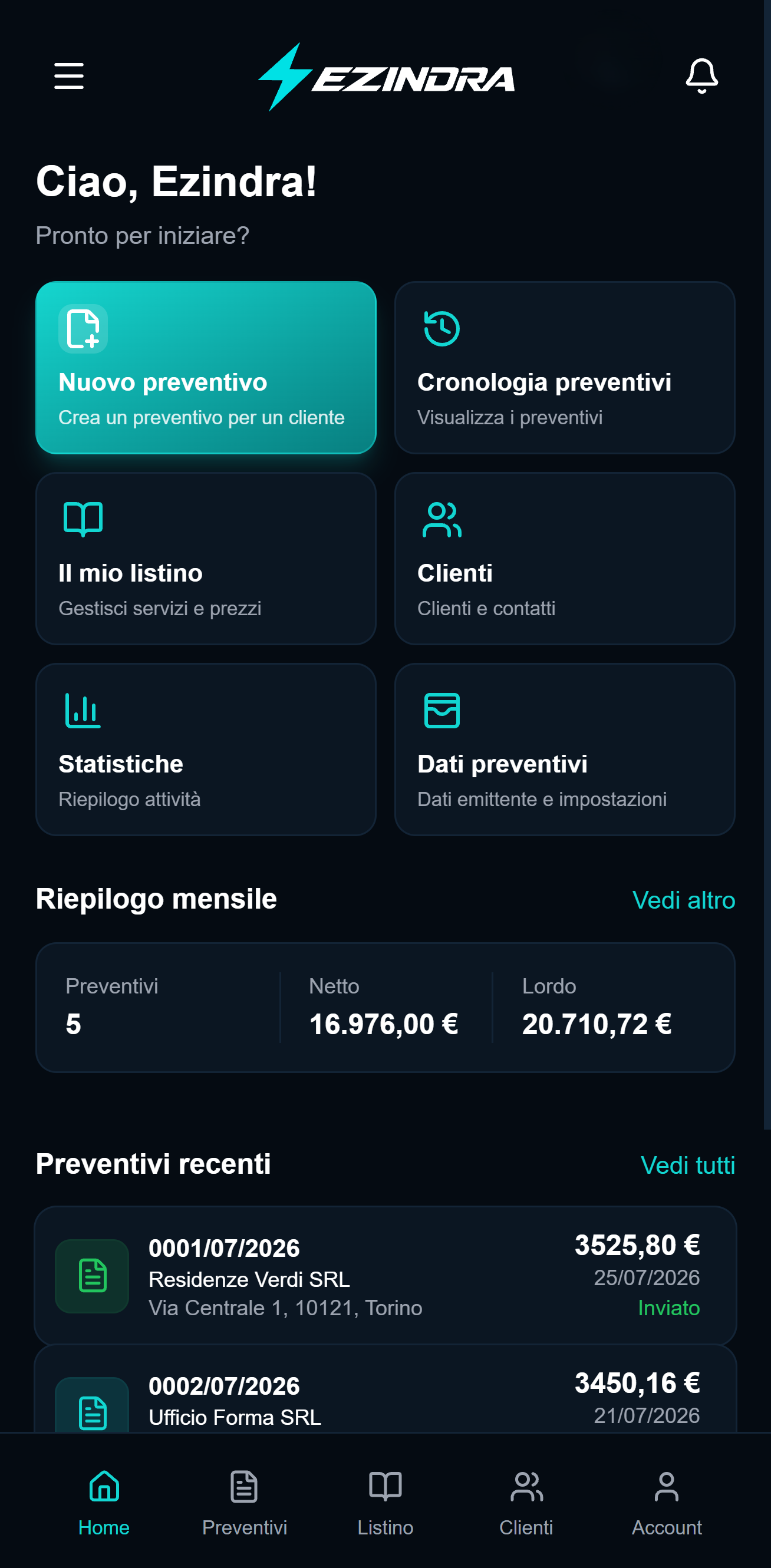Dashboard